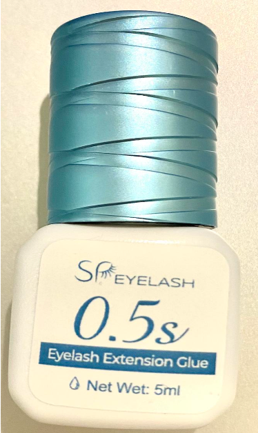 Fast-Dry Eyelash Extension Glue | 0.5 Second Bond | Professional Lash Adhesive 5ml